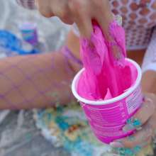 messyhot: Sober K Gets Messy for Her Very First Time