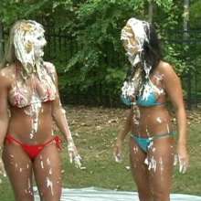 SlapstickStuff: Three two-girl Scenes from Jen and Christine Now Available and Streaming!
