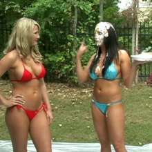 SlapstickStuff: Three two-girl Scenes from Jen and Christine Now Available and Streaming!
