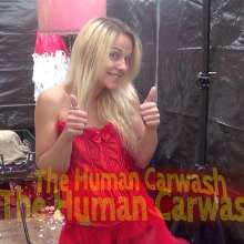 LiquidX: The Human Carwash: Tamsin in Red Lingerie