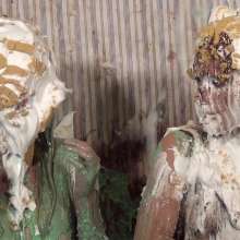Anglefan: Two beautiful blondes getting messy together