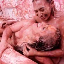 Darla DeVour: Messy Darla Girl on Girl B-day Trashing Live on Chaturbate this Friday