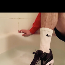 DressedforMess: Wet Nike Bath