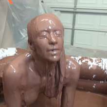 Jayce: Indoor Mud Pool, Sexy Lingerie and Huge Mud Pours!