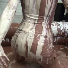 Jayce: Indoor Mud Pool, Sexy Lingerie and Huge Mud Pours!