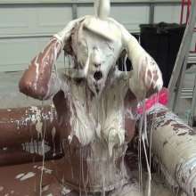 Jayce: Indoor Mud Pool, Sexy Lingerie and Huge Mud Pours!