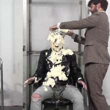 WamtasticUK: James Leather Jacket Food and Gunge Mess