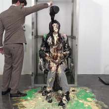 WamtasticUK: James Leather Jacket Food and Gunge Mess