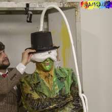 WamtasticUK: James Leather Jacket Food and Gunge Mess