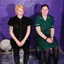 DungeonMasterOne: Kitty Kodena Vs Nurse Wendy, fully-clothed messy mayhem!