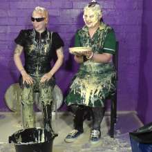 DungeonMasterOne: Kitty Kodena Vs Nurse Wendy, fully-clothed messy mayhem!