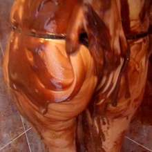 Big_Tits_Gunge: Lauren's Plaid Uniform Jump Suit Trashed