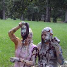FunFilled Photography: Mallory and Natalie Splosh Around!