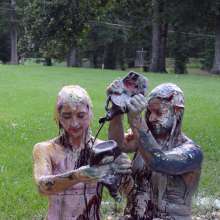 FunFilled Photography: Mallory and Natalie Splosh Around!