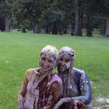 FunFilled Photography: Mallory and Natalie Splosh Around!