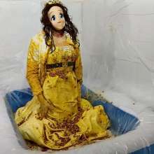 Wetlook Doll: Messy Wedding Dress