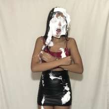 RevSlymsford: Michell Wears Crop Top / Mini Skirt Pies + Advertises Pies!