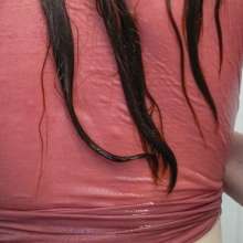 Wet Live Team: Nastya's Clothes and Hair Shone from Getting Wet!