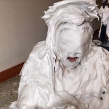 RevSlymsford: Nathalie's Pie Punishment: a 45 Pie Non-Stop Barrage