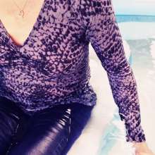 MadelineOasis: Jeans and Tight Top in a Pool with No Bra