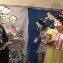 Alumi: A 2nd co-ed party?!  Yes!  Pie Party #2--"Boys Pied Too!" Version