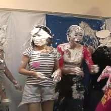 Alumi: A 2nd co-ed party?!  Yes!  Pie Party #2--"Boys Pied Too!" Version