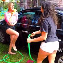 Alana SexyMessyBabes: Sabrina Car Wash