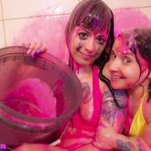 messyhot: Sassee Cassee Gets Slimy with Larzstord
