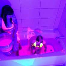 messyhot: Sassee Cassee Gets Slimy with Larzstord