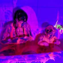 messyhot: Sassee Cassee Gets Slimy with Larzstord