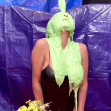 Slimed Models: Minerva Takes the Biggest Slimed Models Slime Ever: 25 Boxes of Cake Batter
