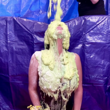 Slimed Models: Minerva Takes the Biggest Slimed Models Slime Ever: 25 Boxes of Cake Batter
