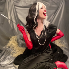 Slimed Models: LaRae Parodies Not One but two Cruella Messy Scenes!