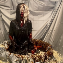 Slimed Models: LaRae Parodies Not One but two Cruella Messy Scenes!