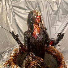 Slimed Models: LaRae Parodies Not One but two Cruella Messy Scenes!