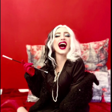 Slimed Models: LaRae Parodies Not One but two Cruella Messy Scenes!