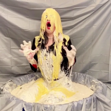 Slimed Models: LaRae Parodies Not One but two Cruella Messy Scenes!