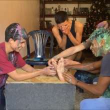 RevSlymsford: Seamus Gets Tickled Feet and Slimed By 3 Boys