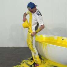 WamtasticUK: Ste's Tracksuit Filled with Gunge and Gunge Bath Submersion