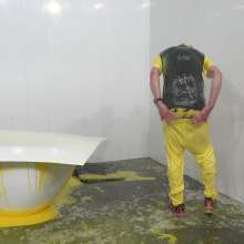 WamtasticUK: Ste's Tracksuit Filled with Gunge and Gunge Bath Submersion