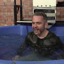 WamtasticUK: Stu and Eifion Higher or Lower Dunk Tank