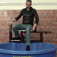 WamtasticUK: Stu and Eifion Higher or Lower Dunk Tank