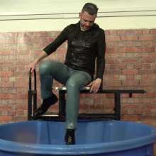 WamtasticUK: Stu and Eifion Higher or Lower Dunk Tank