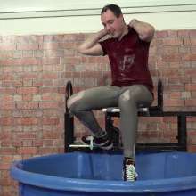 WamtasticUK: Stu and Eifion Higher or Lower Dunk Tank