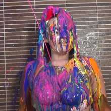 Big_Tits_Gunge: Summer's Christmas In June  Nude Paint Job!