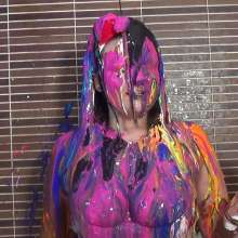 Big_Tits_Gunge: Summer's Christmas In June  Nude Paint Job!