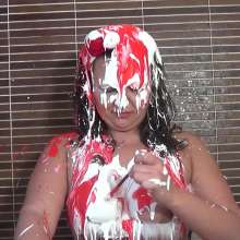 Big_Tits_Gunge: Summer's Christmas In June  Nude Paint Job!