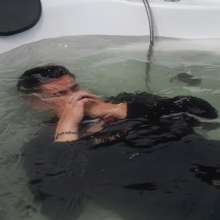 Wet Live Team: Wet and Happy Danio Drags on Hair Washing and Wet Socks!