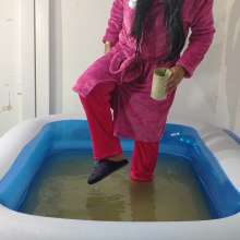 Wetlook Doll: Wet Pink Pajama 3