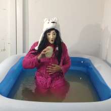 Wetlook Doll: Wet Pink Pajama 3